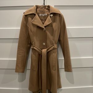Kenneth Cole Tan Peacoat - Size 4
